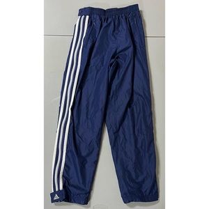 Adidas 3-Stripe Zipper Windbreaker Track Pants Sweats Sweatpants Bottoms Size M